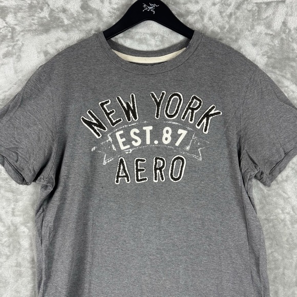 Aeropostale Other - Vintage Aeropostale T-Shirt Spell Out Logo Embroidered Mens Large Y2K New York